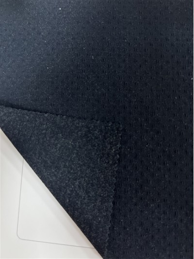 GZ-DZLP F078 Textured sweat-wicking quick-drying cotton Specifications: 170cm*145g/㎡ Ingredients: 50% composite elastic fiber 50% Polyester UV protection UPF50+ 7A antibacterial moisture absorption quick drying anti-wrinkle front view